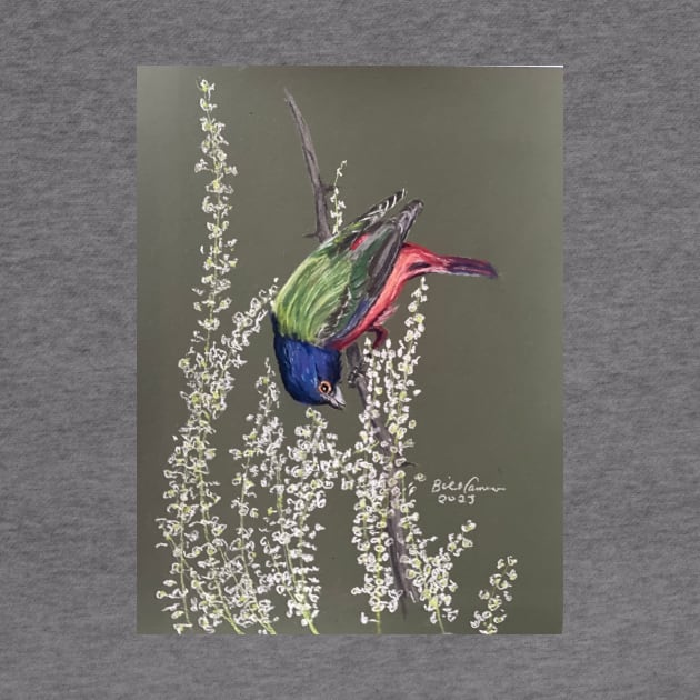 Painted Bunting by Bill Cameron Fine Art